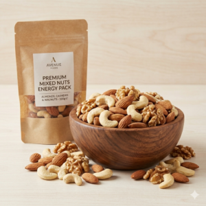 Premium Mixed Nuts Energy Pack – Almonds, Cashews & Walnuts Healthy Snack
